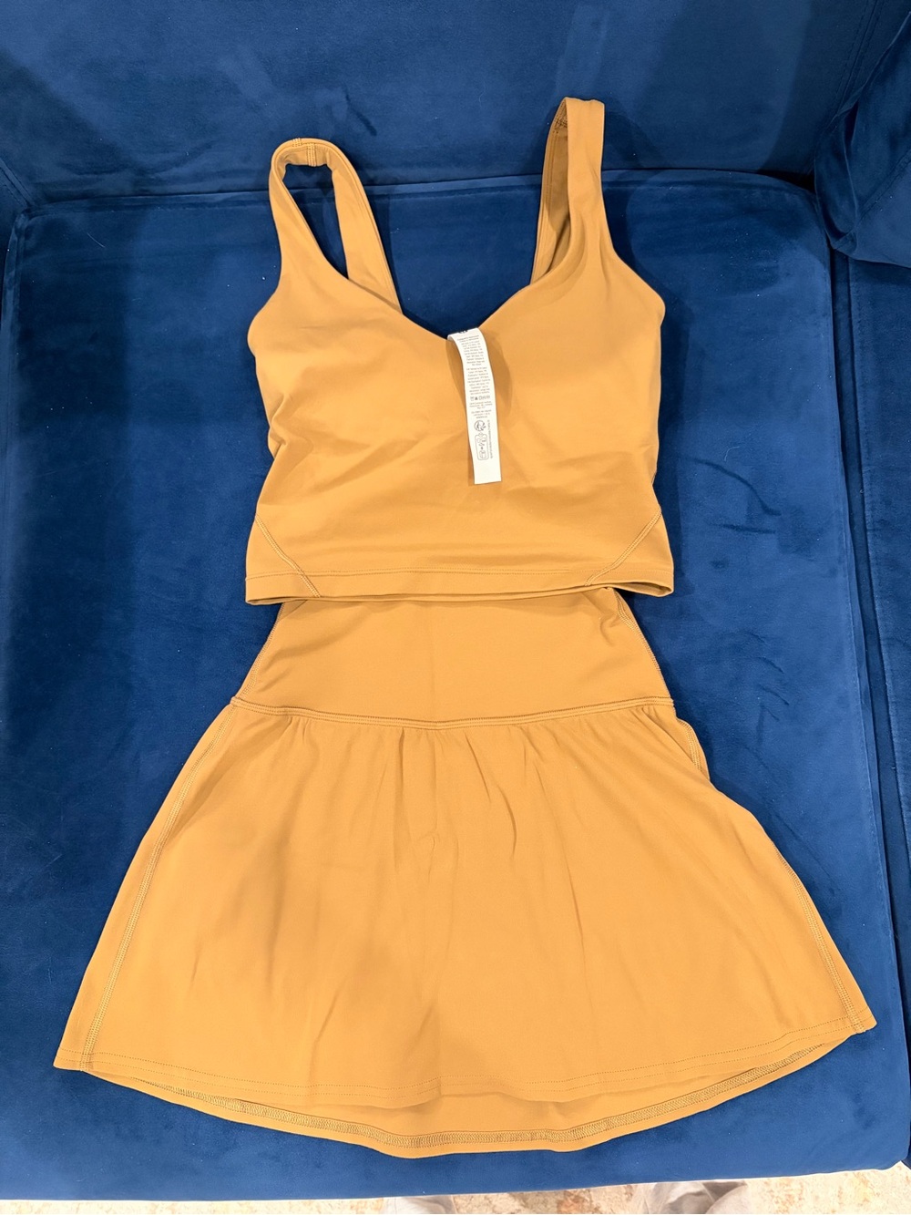 lululemon athletica Allspice Circle Skirt and top set
